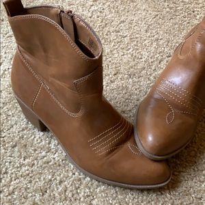 Style & co. Brown Booties